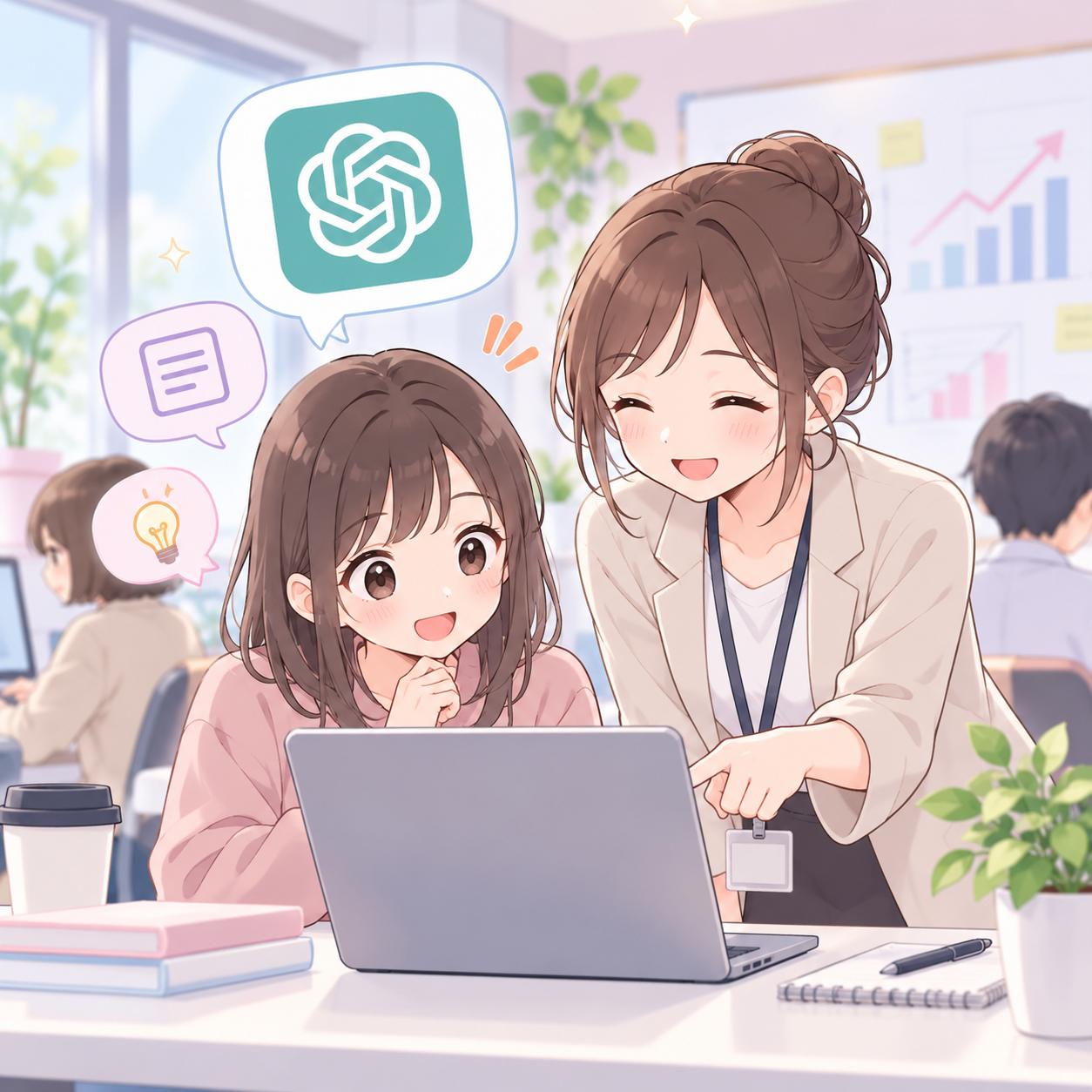 AI・ChatGPTを学ぶ授業風景